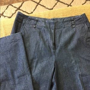 Stretch denim like dress pants!